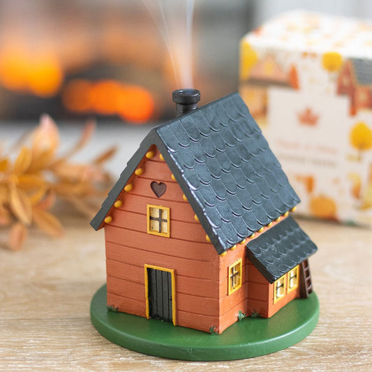 Bruciatore per Coni d'Incenso a Casetta – "Brown House" Incense Burner