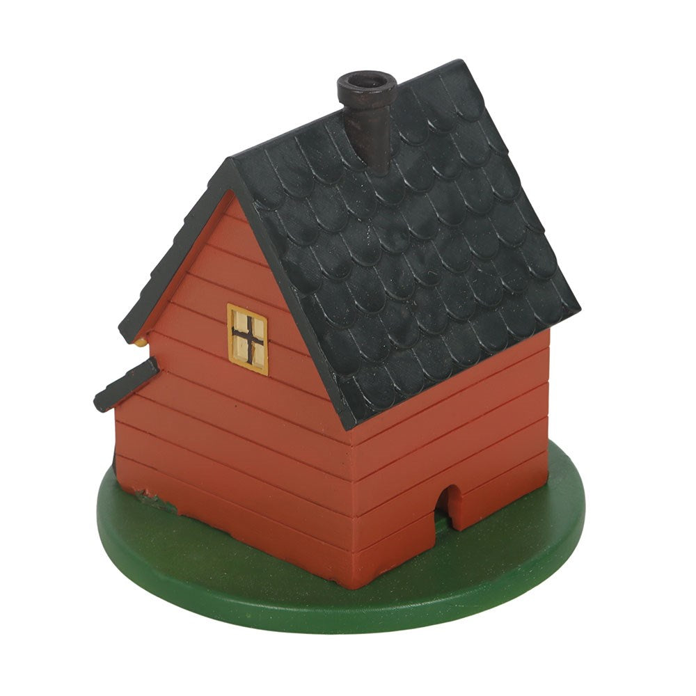 Bruciatore per Coni d'Incenso a Casetta – "Brown House" Incense Burner