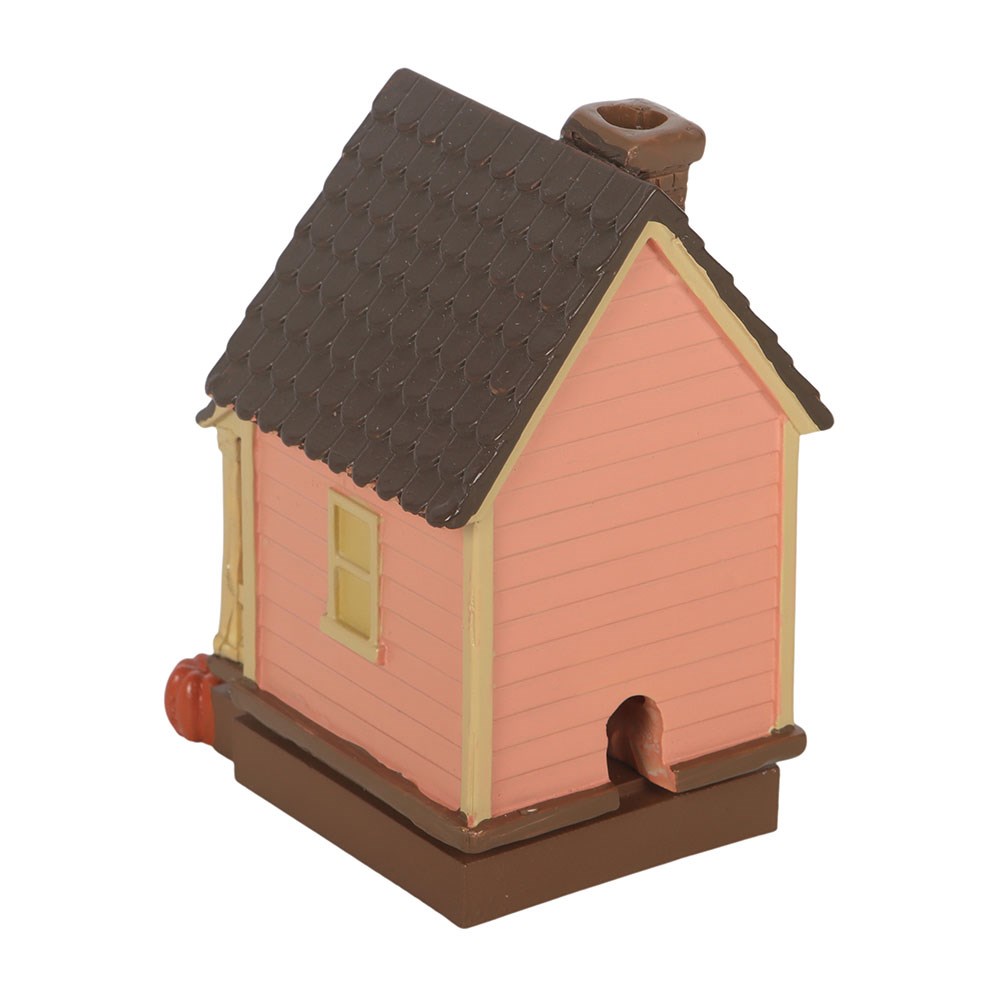 Bruciatore d'Incenso a Cono "Pink House" con Zucche