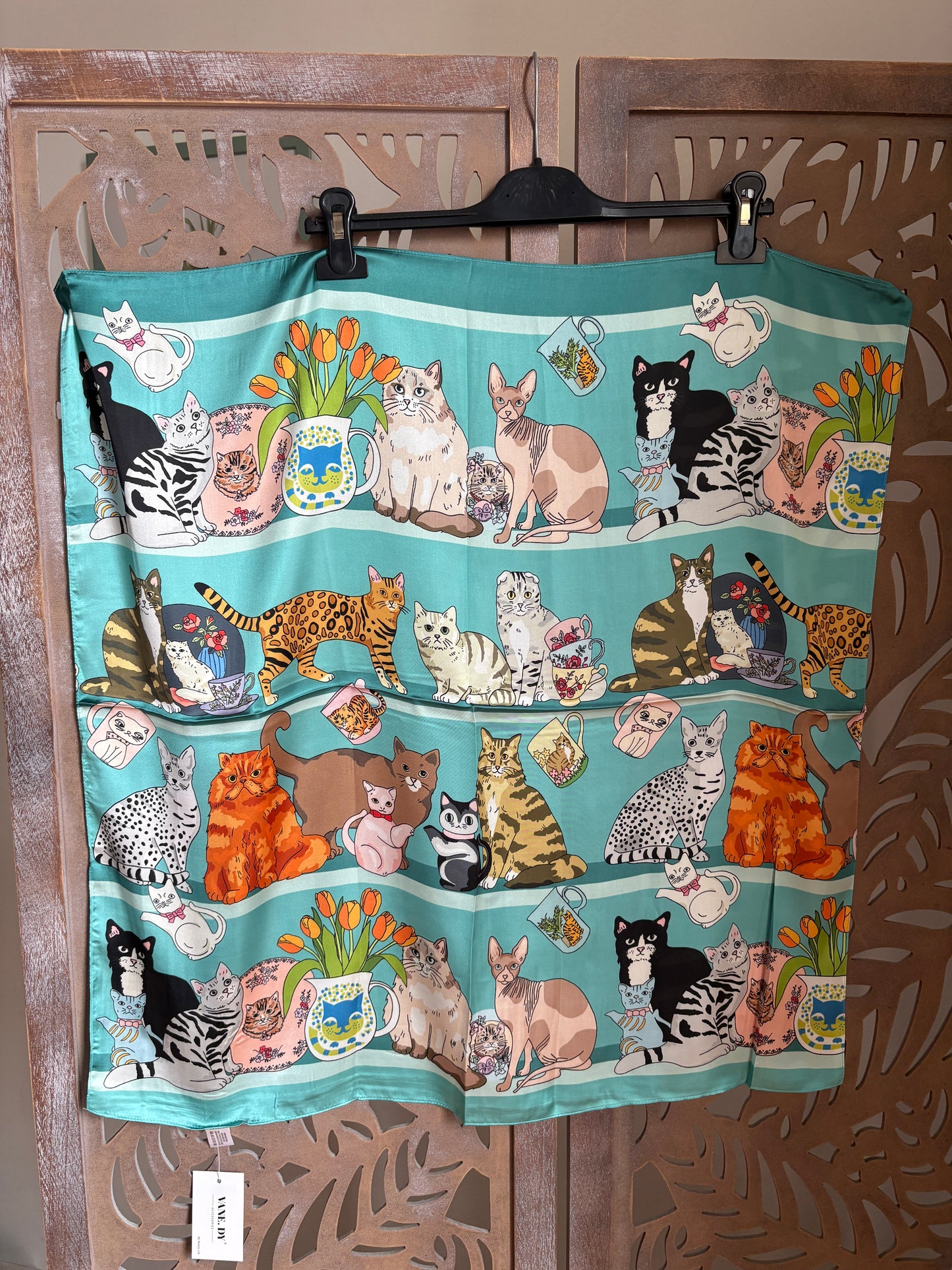 Foulard in Viscosa "Silk Touch"  70x70 cm - in 5 Fantasie