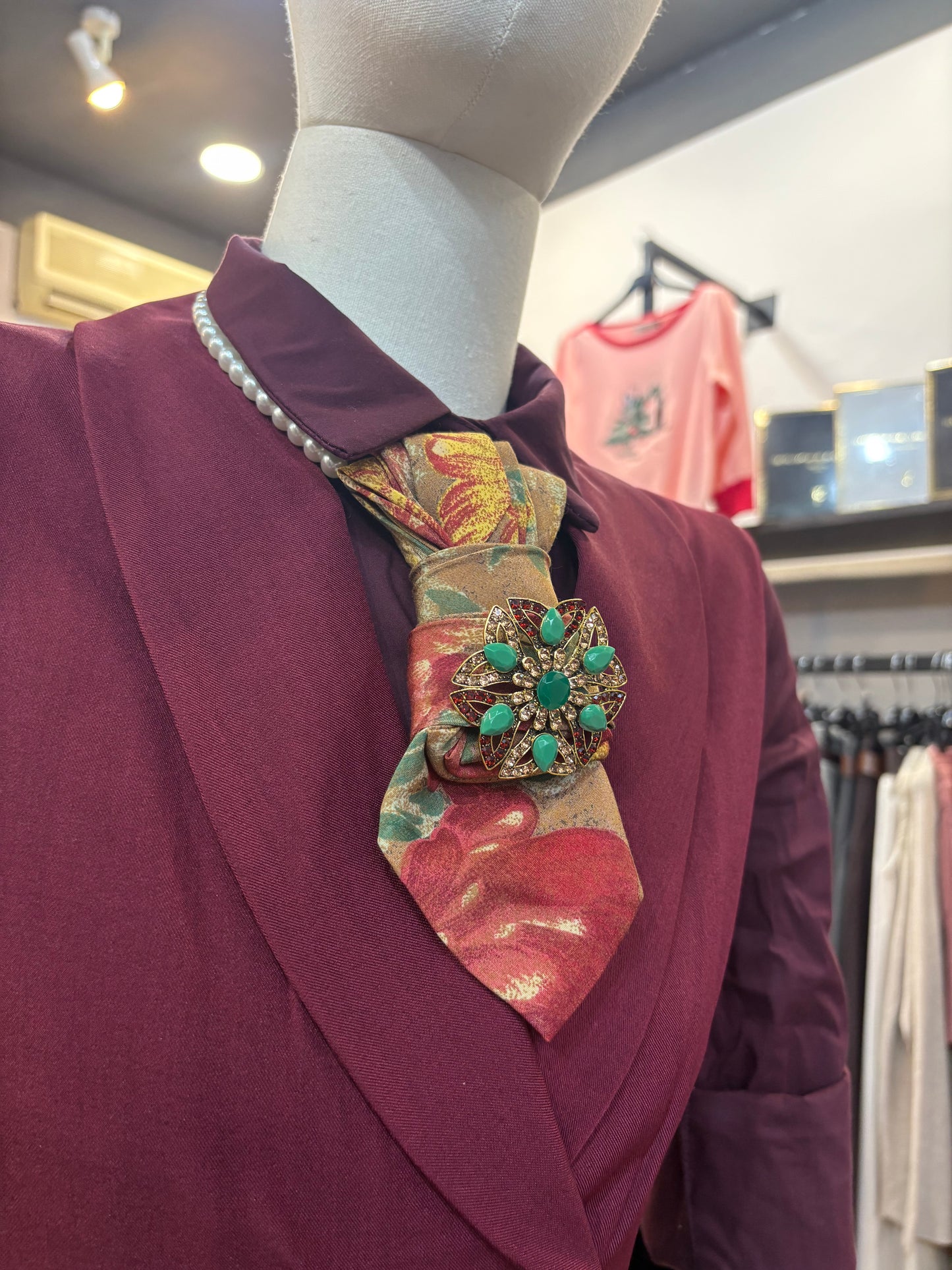 Collane gioiello handmade realizzate con cravatte vintage