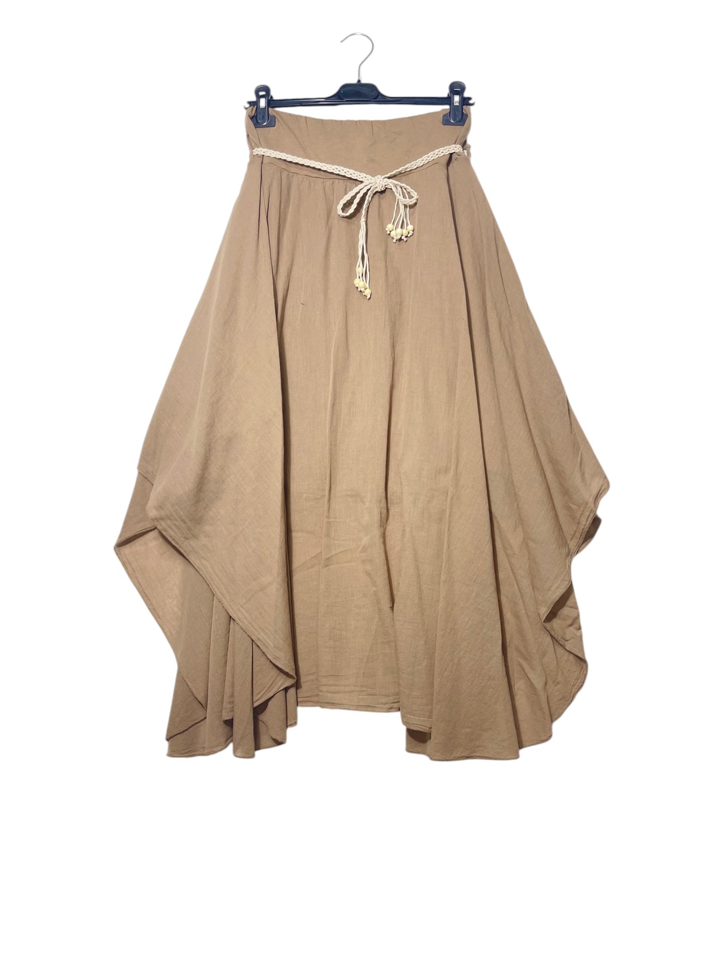Gonna asimmetrica Gypsy Soul con Cintura - in 6 Colori