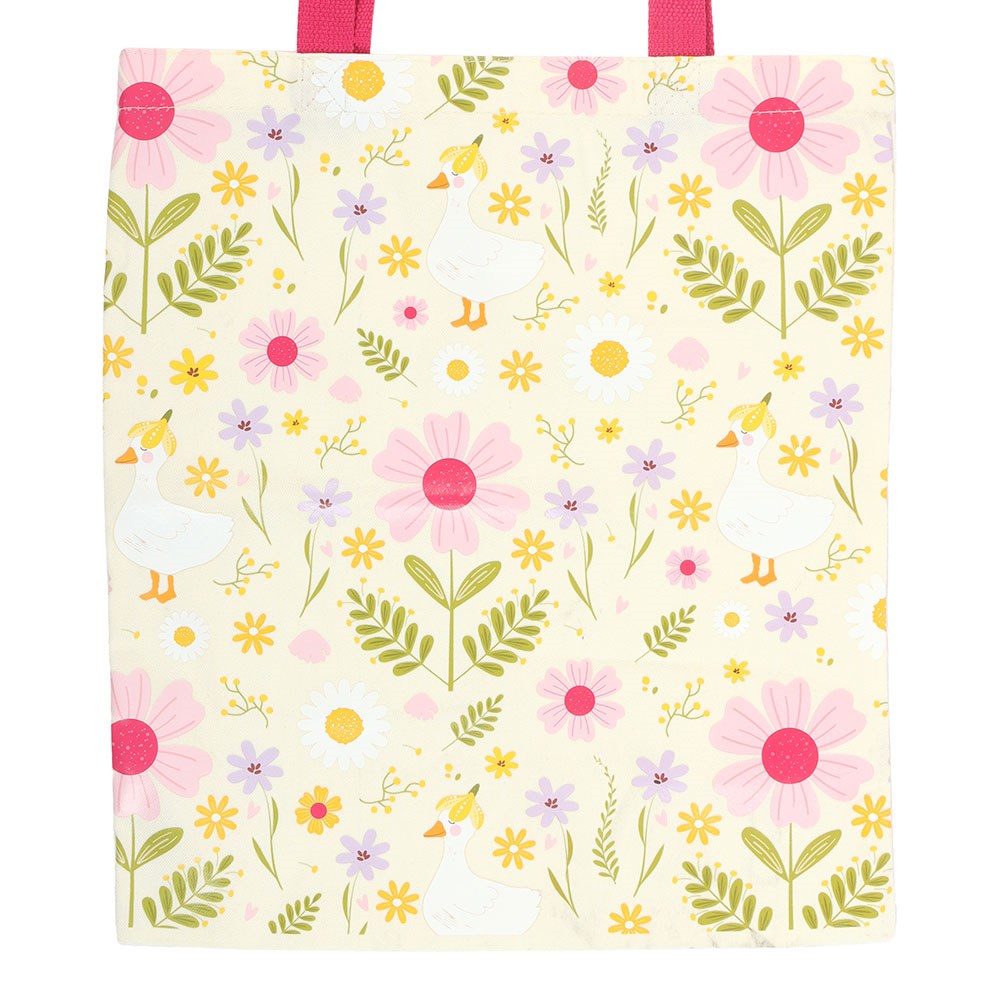 PREORDINE (In arrivo dal 3 agosto) Borsa Tote con Stampa Daisy & Duck