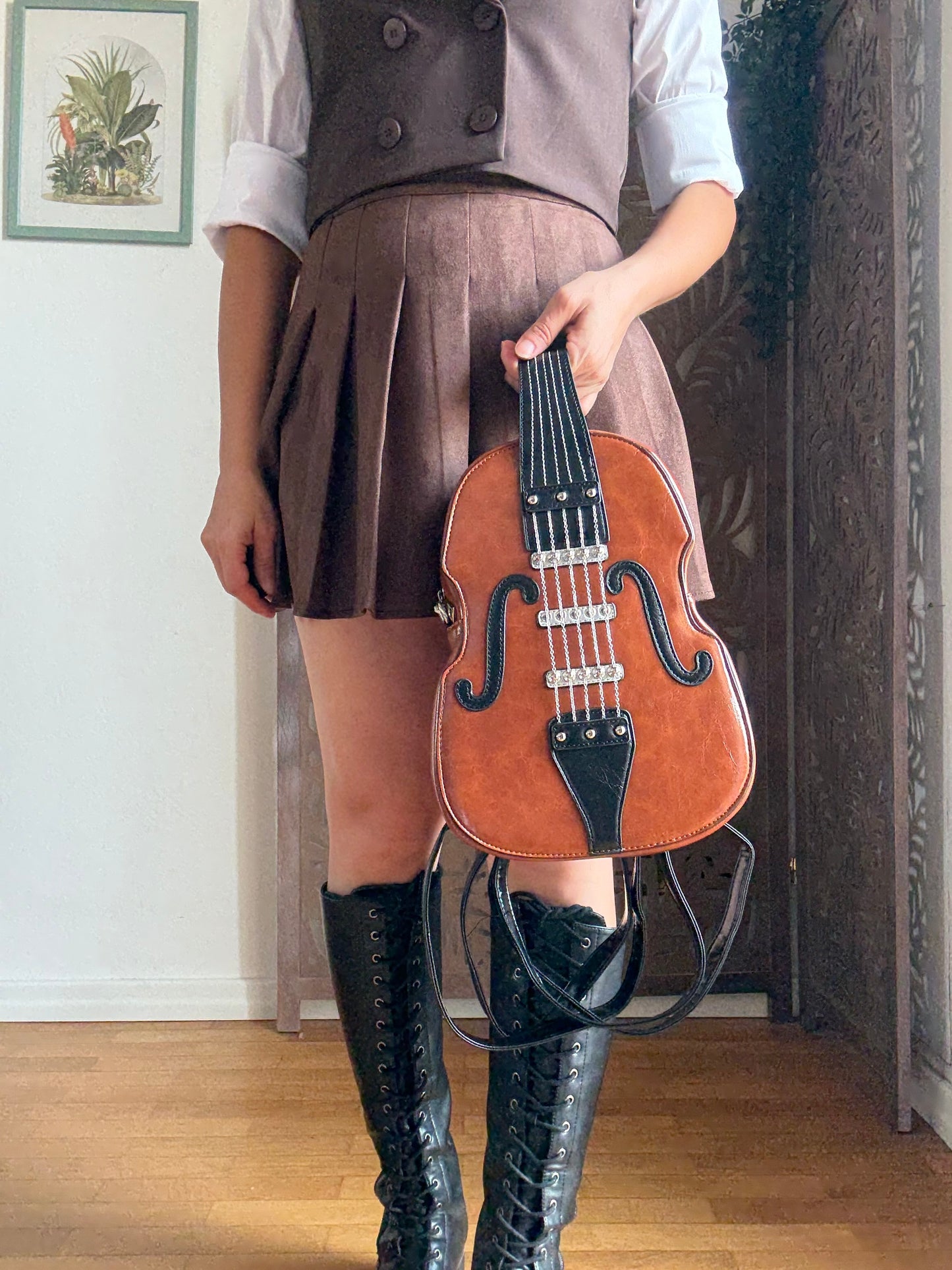 Borsa zainetto violino in 3 colori