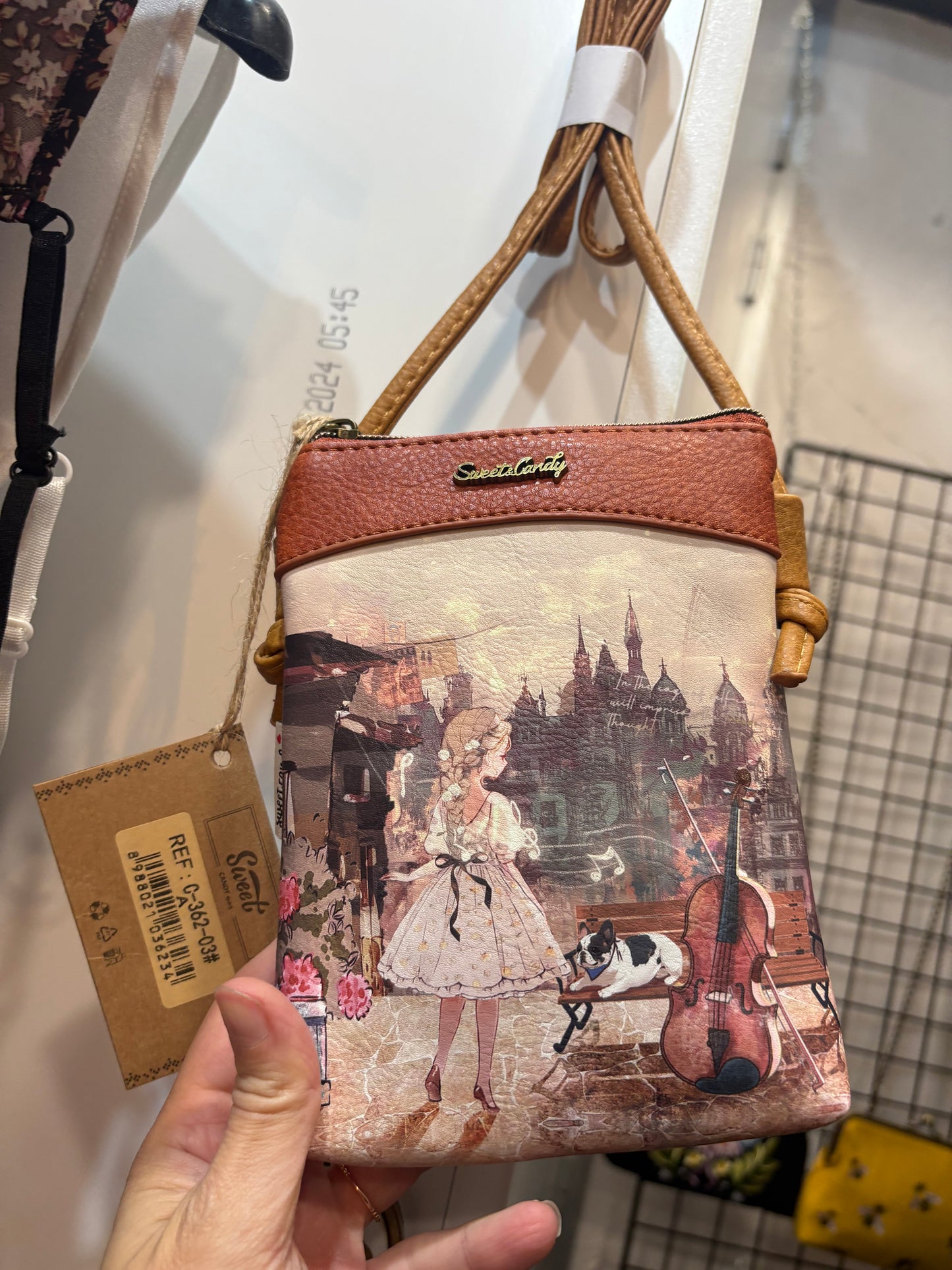 Borsetta piccola a tracolla Dreamy Girls in 4 fantasie