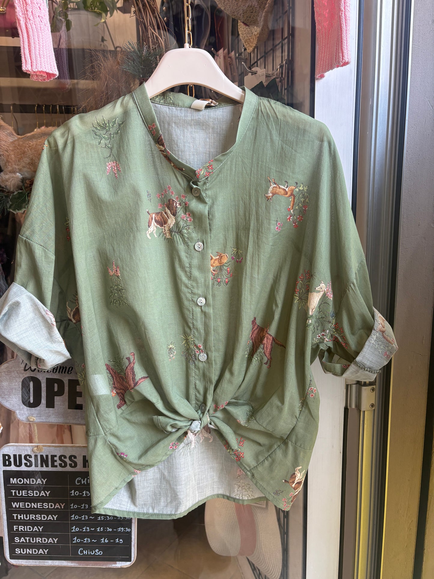 Camicetta "English Meadow" – Leggerezza e Fascino Country