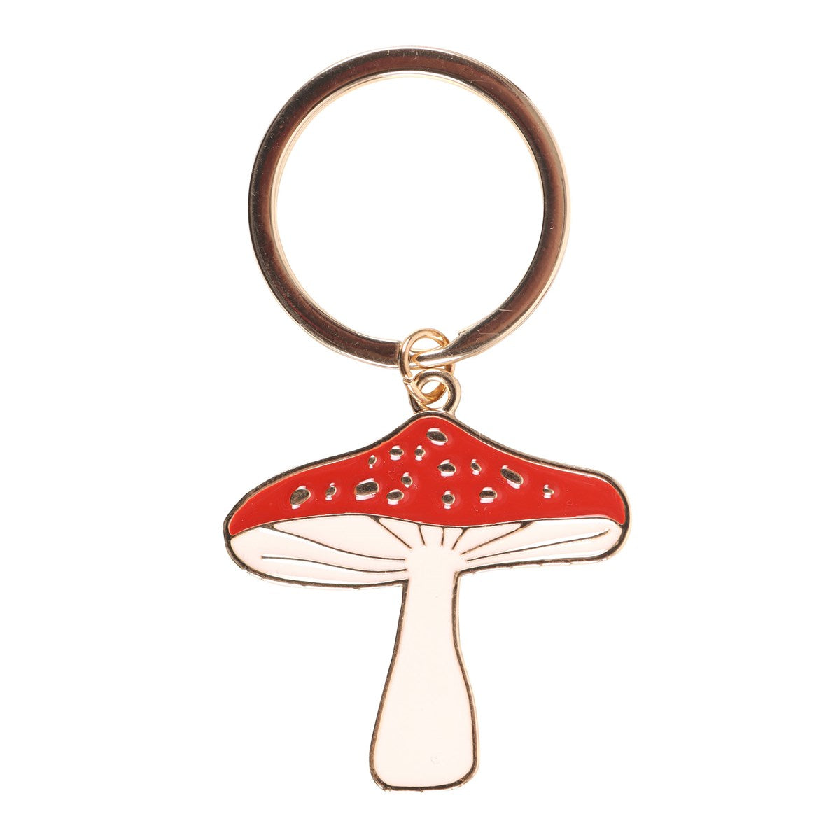 Portachiavi "Lucky Toadstool" – Il Funghetto Portafortuna della Foresta Incantata