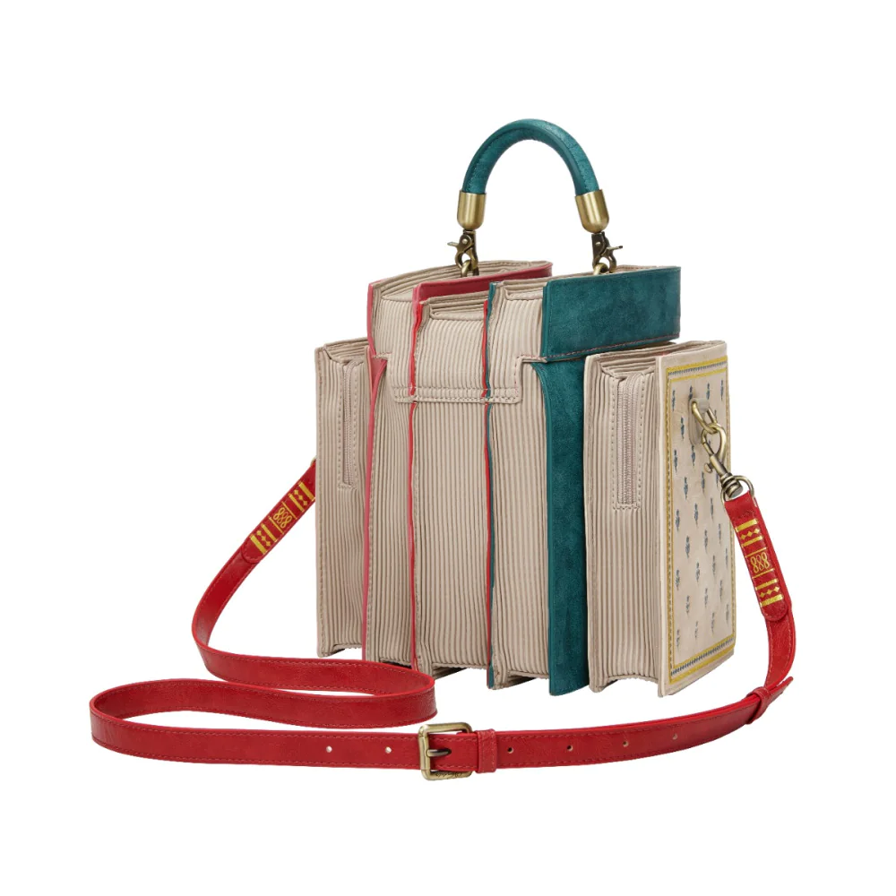 Borsa Vendula London Book Stack Bookshelf Boulevard