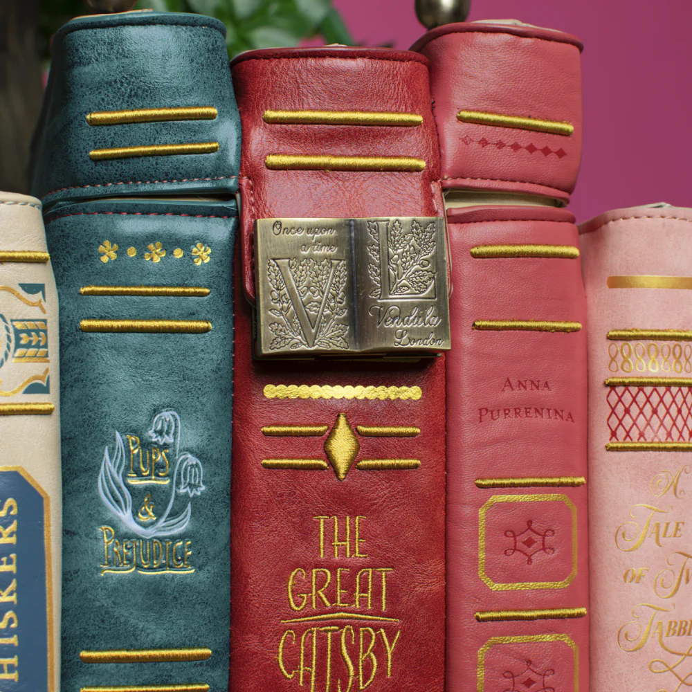 Borsa Vendula London Book Stack Bookshelf Boulevard