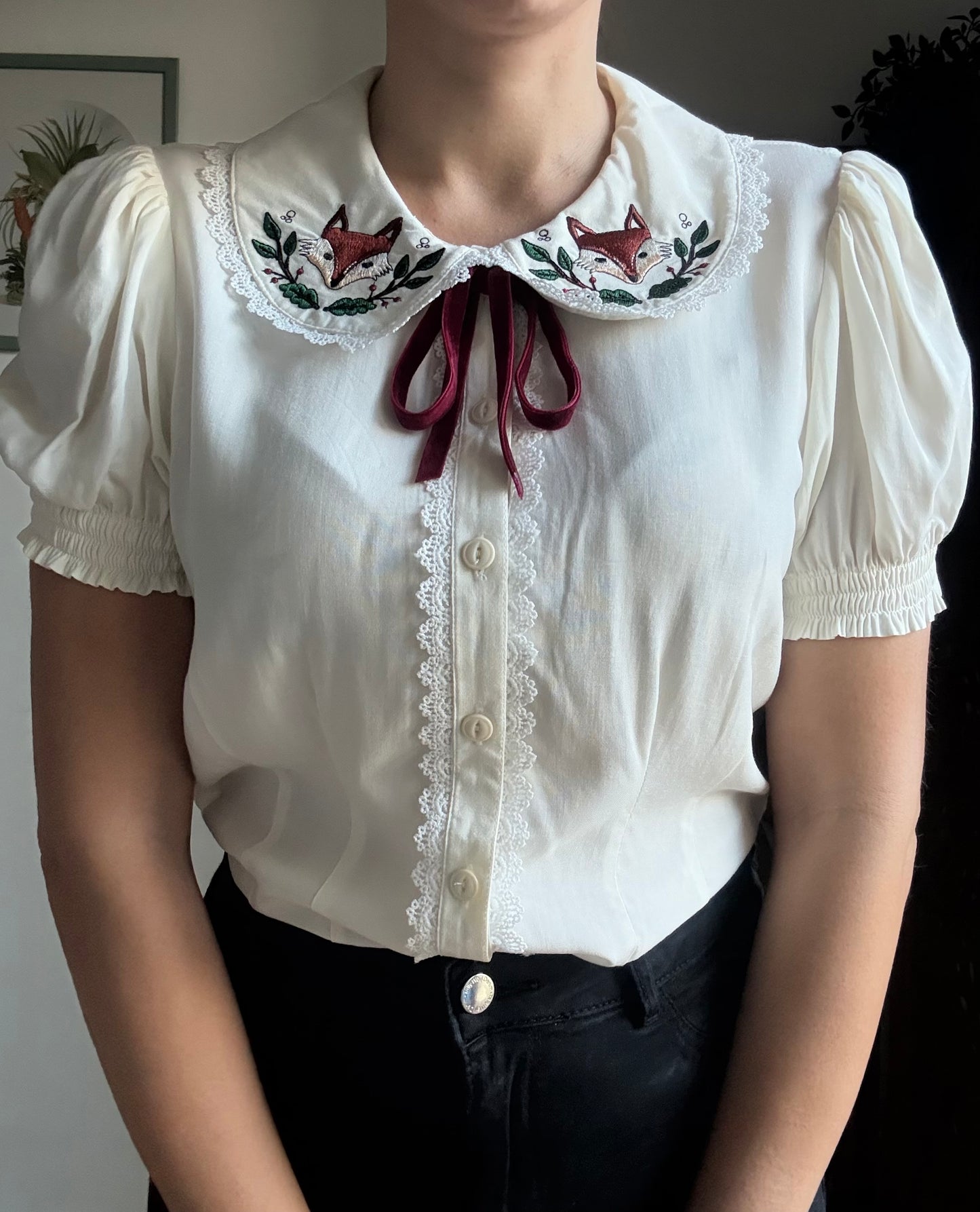 Camicetta inglese con volpi Basil