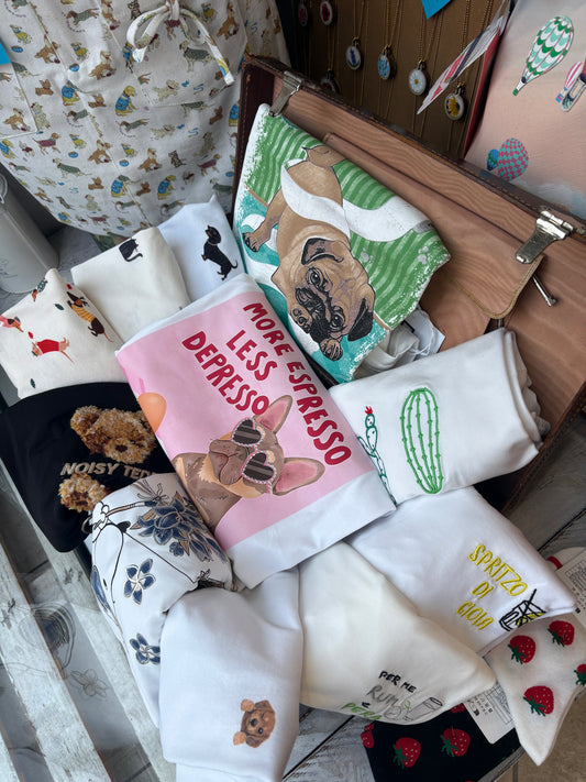 T-Shirt in cotone - Varie Fantasie