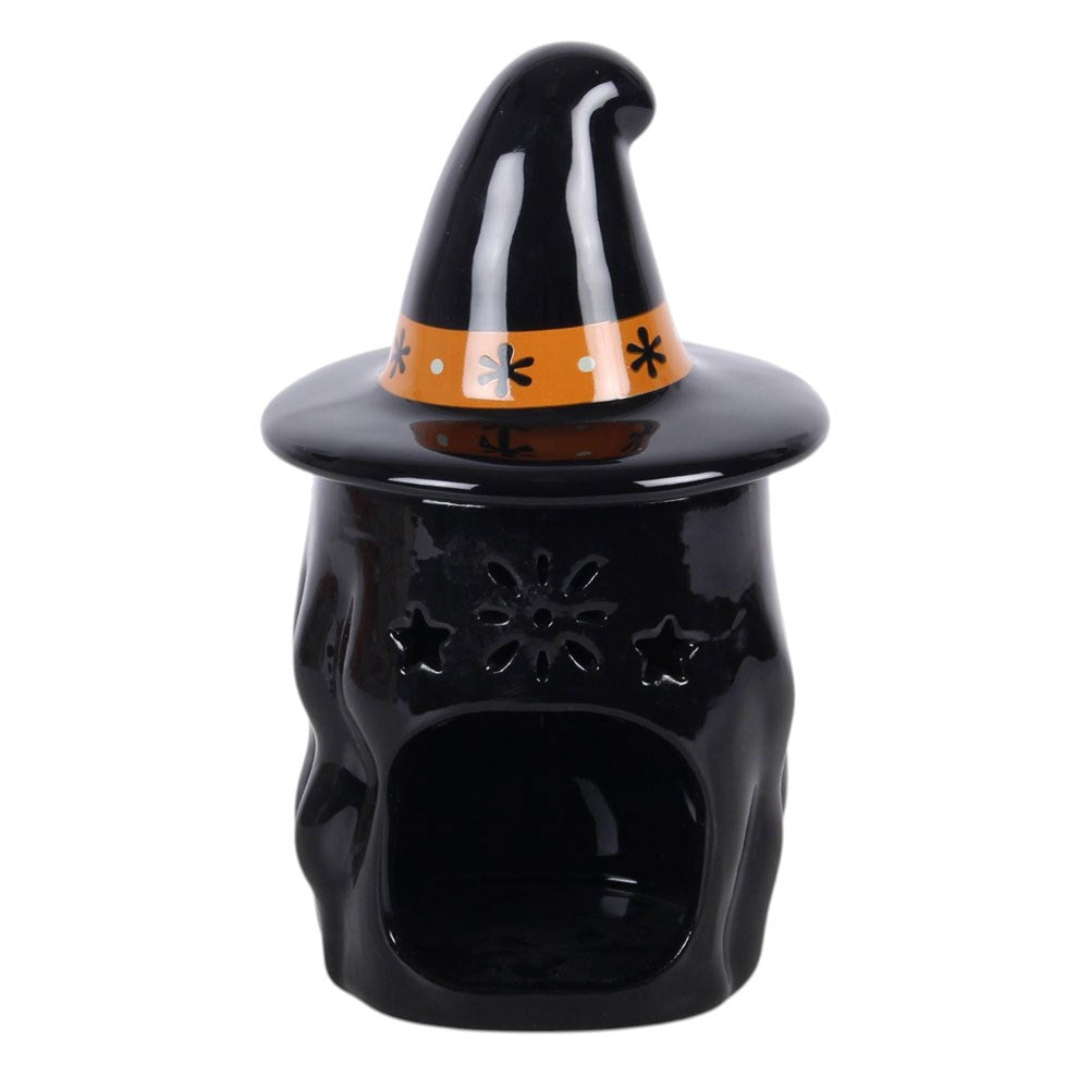 PREORDINE (Disponibile dal 3 agosto) Bruciatore per Olii Essenziali a Forma di Strega Folk – Diffusore in Ceramica
