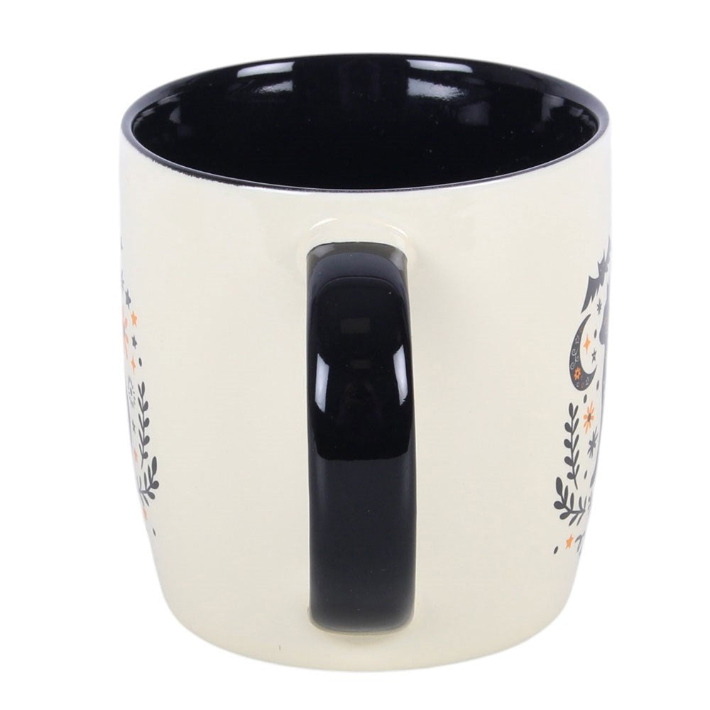 Tazza in Ceramica Gatto Nero – "Frightful Folk" Cat Mug