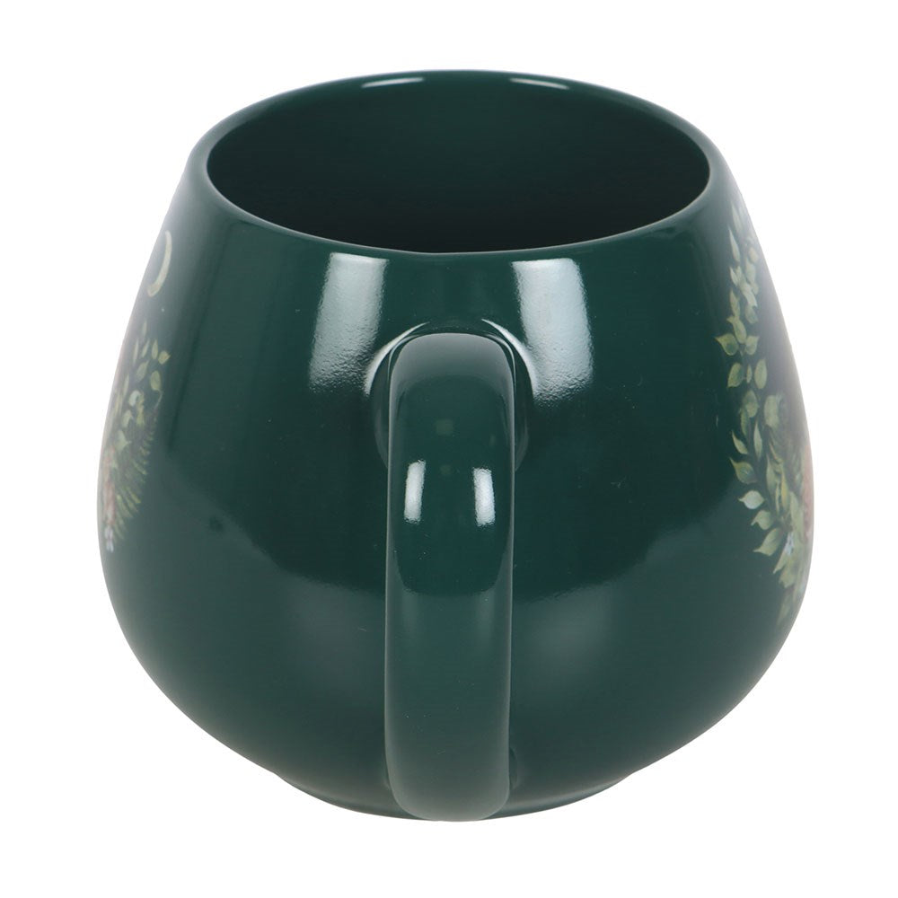 Tazza Tonda in Ceramica "Green Fawn" – Collezione Fawn and Friends