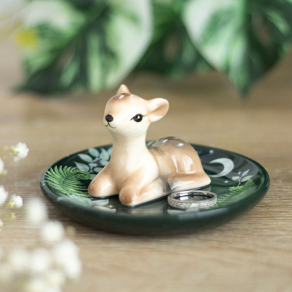 Portaoggetti e Portagioie in Ceramica "Fawn" – Il Cerbiatto del Bosco