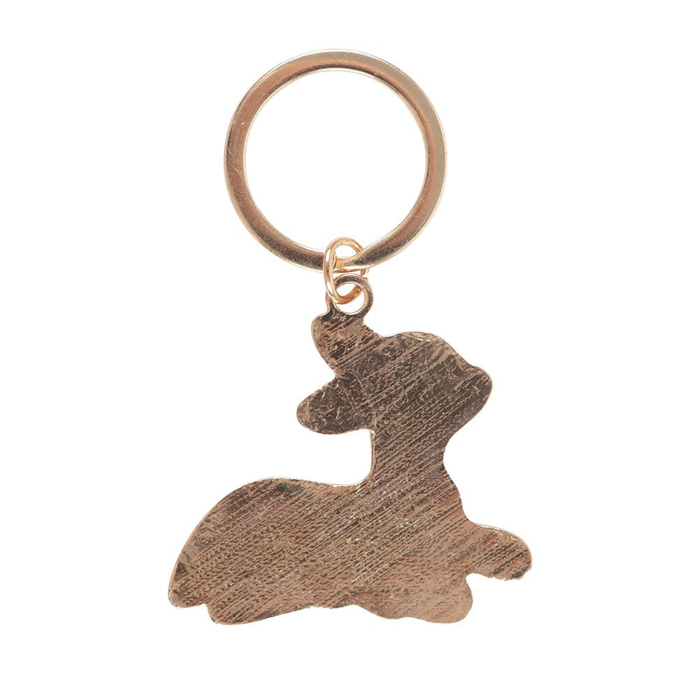Portachiavi Smaltato "Felicity Fawn" – Il Cerbiatto del Bosco