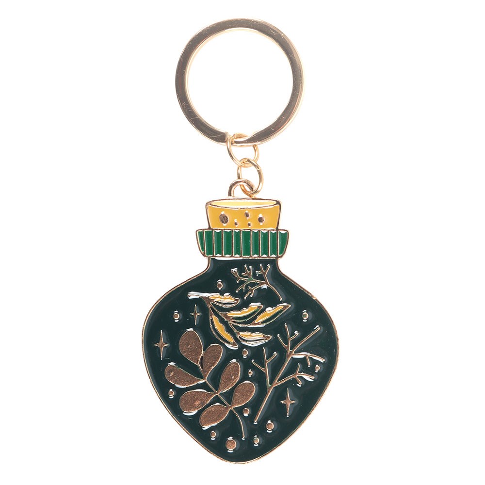 PREORDINE (Disponibile dal 27 Agosto) Portachiavi Fiaschetta della Pozione "Green Witch"