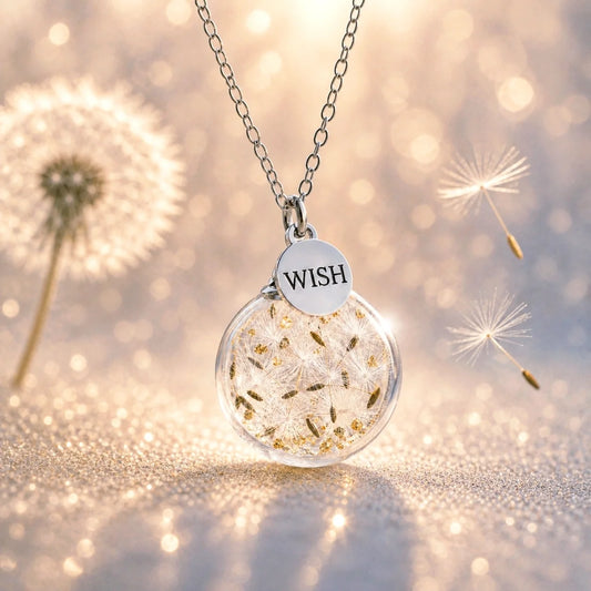 Collana dei desideri Make your wish “Soffione”