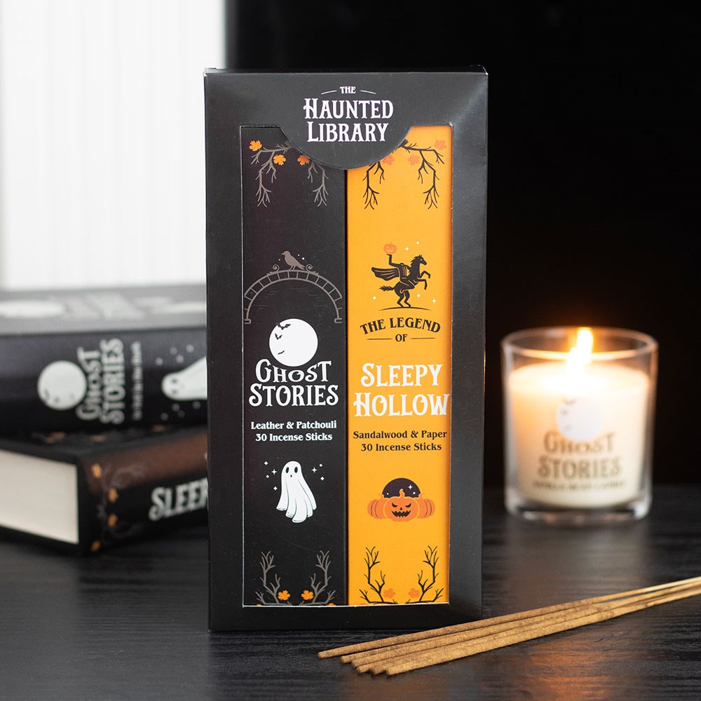 Set 2 Confezioni Bastoncini d'Incenso "Haunted Library"