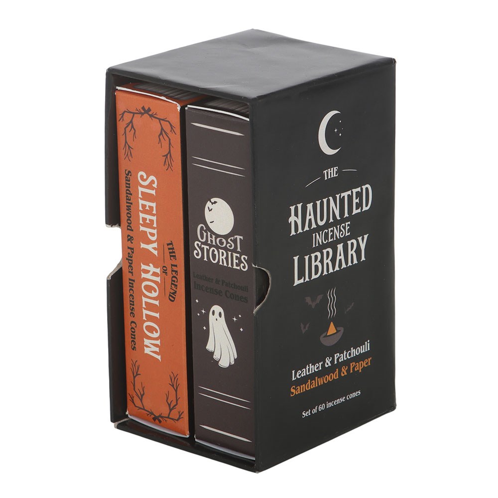 Set 2 Confezioni Coni d'Incenso "Haunted Library" – Fragranze da Collezione