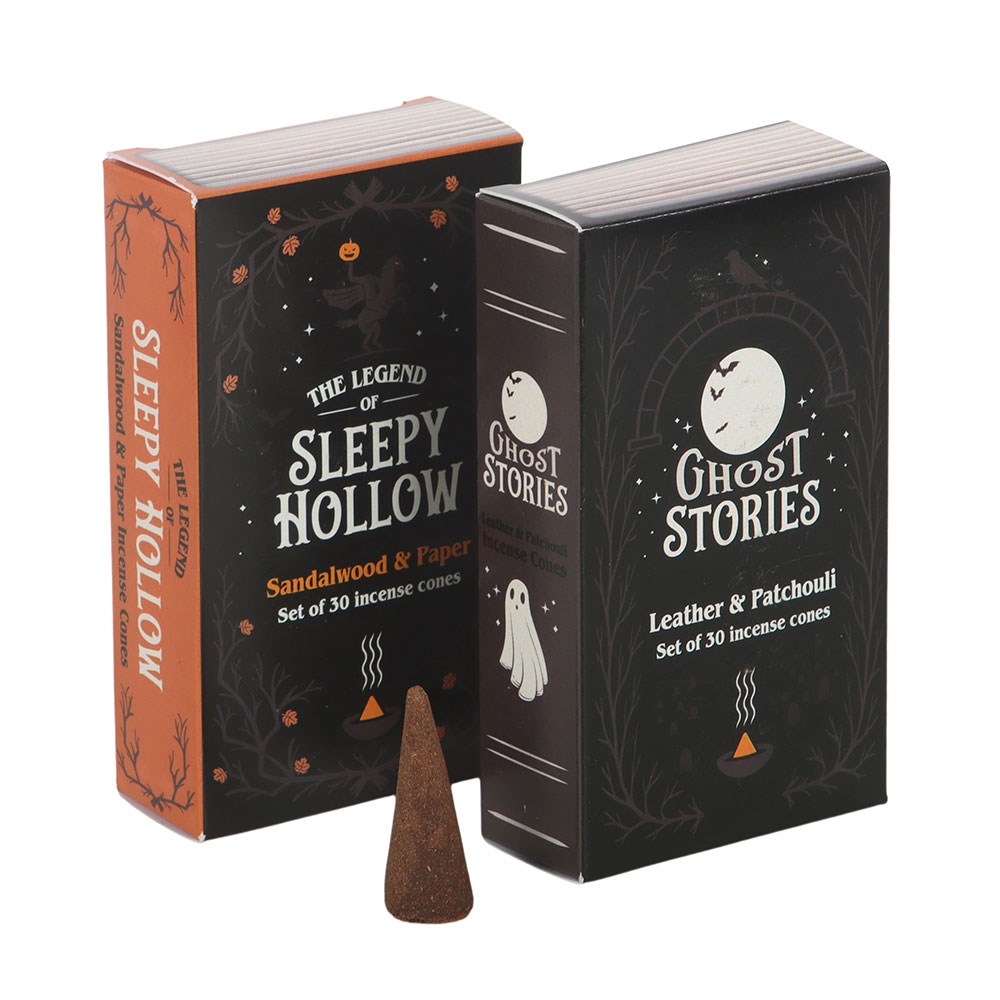 Set 2 Confezioni Coni d'Incenso "Haunted Library" – Fragranze da Collezione