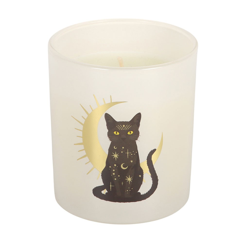 Candela Profumata Gatto Nero al Fico Nero – "Black Cat Magick" Fig Candle