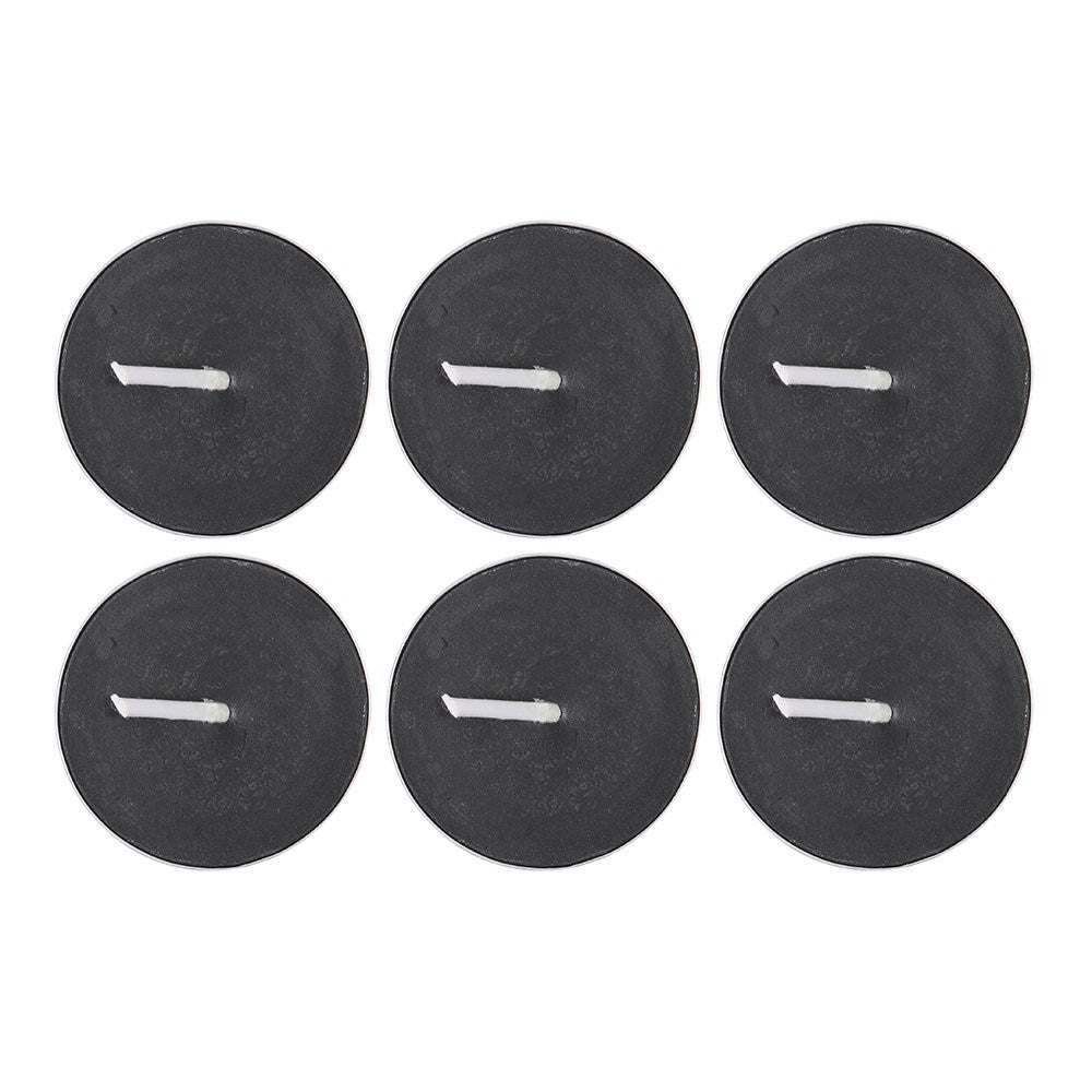 Set di 6 candele tealight profumate all'oppio – Dark Romance