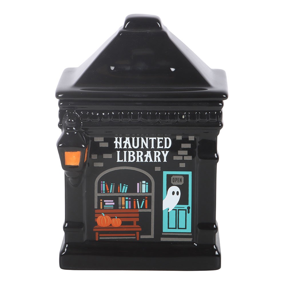 Bruciatore d'Incenso e Oli Essenziali "The Haunted Library"