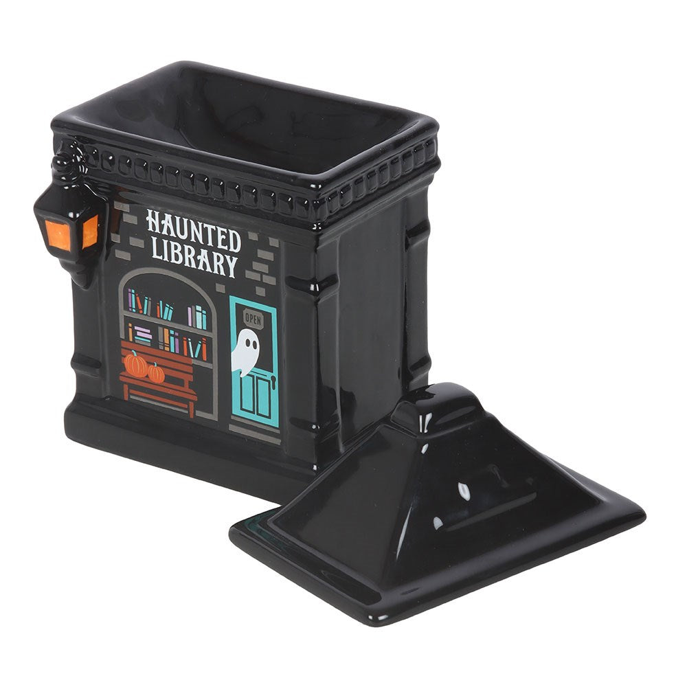 Bruciatore d'Incenso e Oli Essenziali "The Haunted Library"