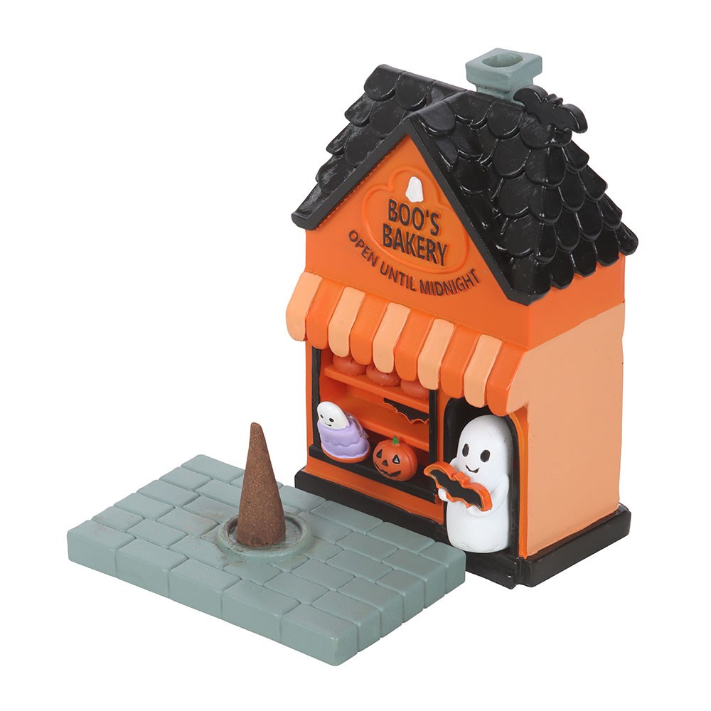 Porta Incenso a Cono Pasticceria Stregata – "Boo's Bakery" Halloween Cone Holder