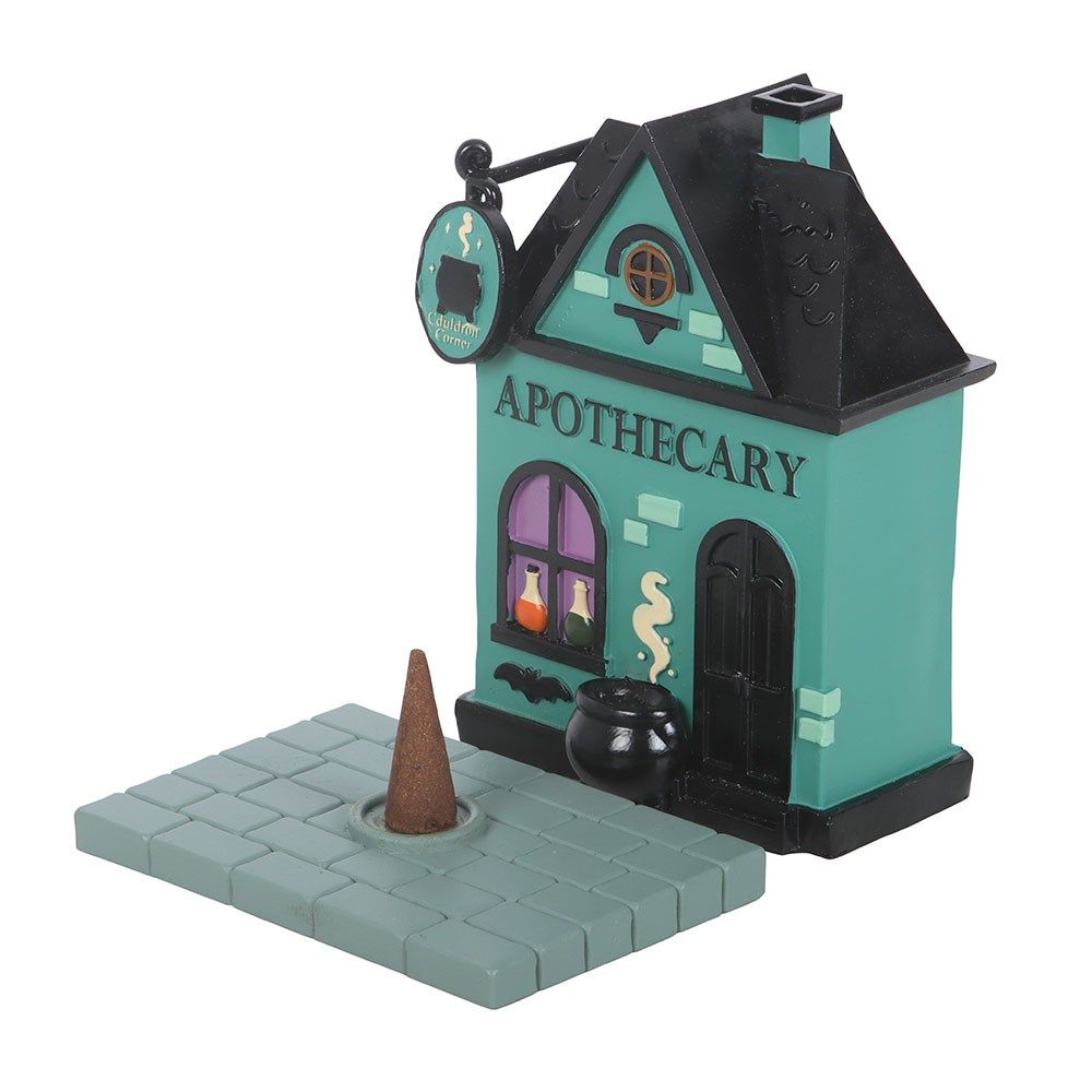 Porta Incenso a Cono Antica Spezieria – "Apothecary Shop" Halloween Cone Holder