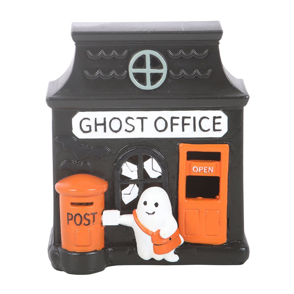 Decorazione Luminosa LED Ufficio dei Fantasmi – "Ghost Office" Halloween Village