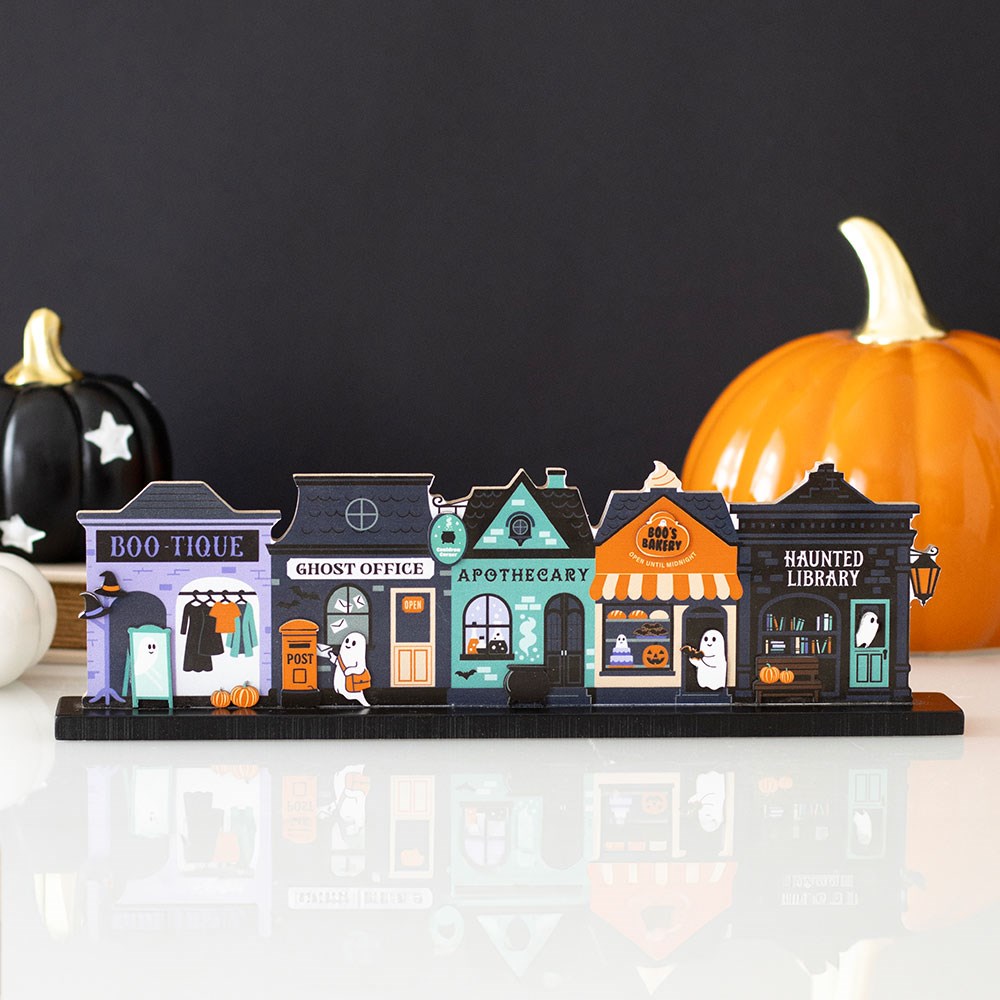 PREORDINE (In arrivo dal 21 Luglio) Decorazione Halloween da Tavolo "Spooky Street"