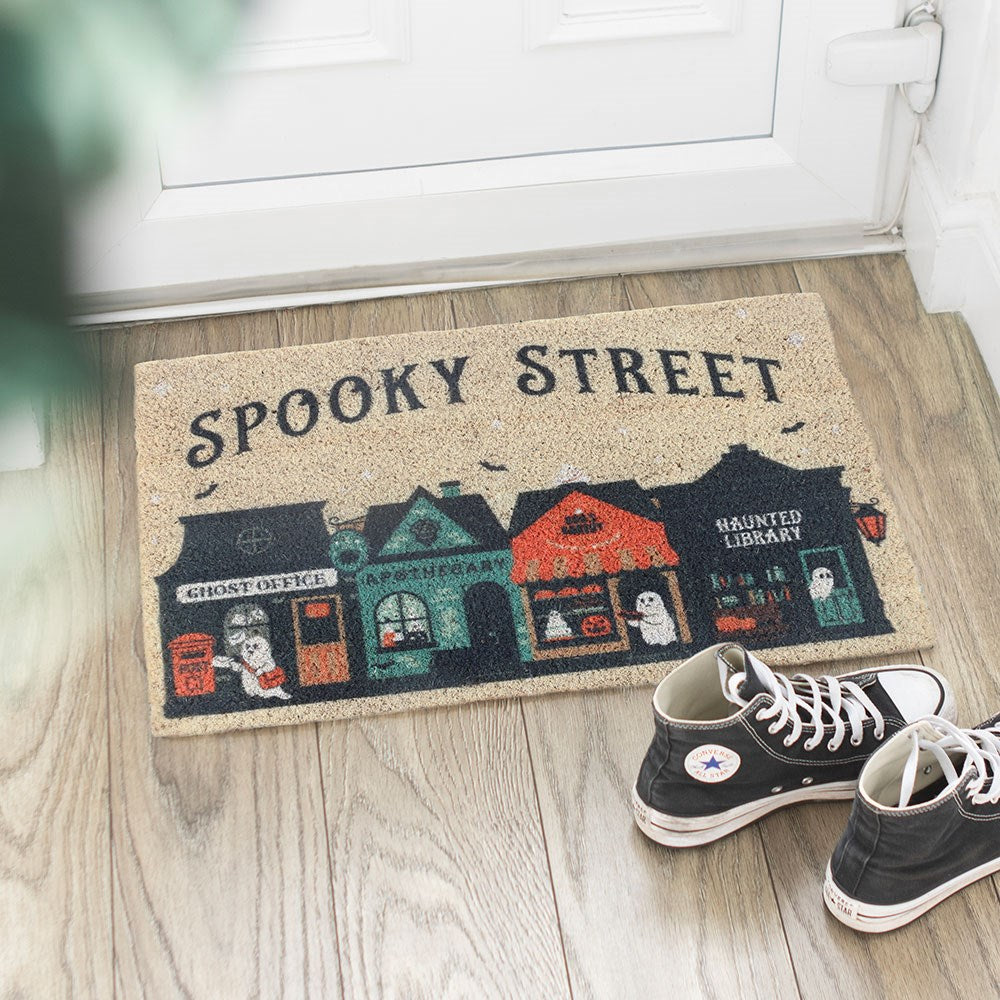 PREORDINE (In Arrivo dal 21 Luglio) Zerbino in Fibra di Cocco "Spooky Street"