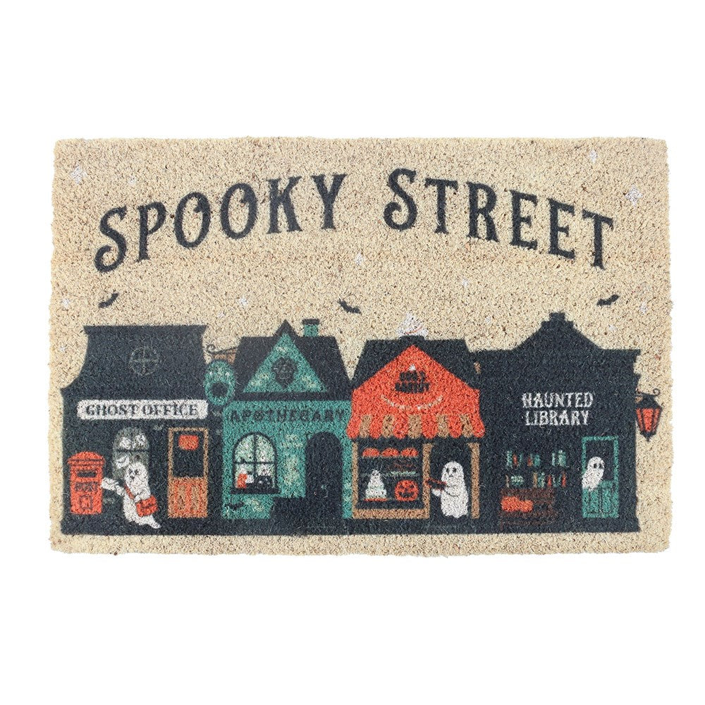 PREORDINE (In Arrivo dal 21 Luglio) Zerbino in Fibra di Cocco "Spooky Street"