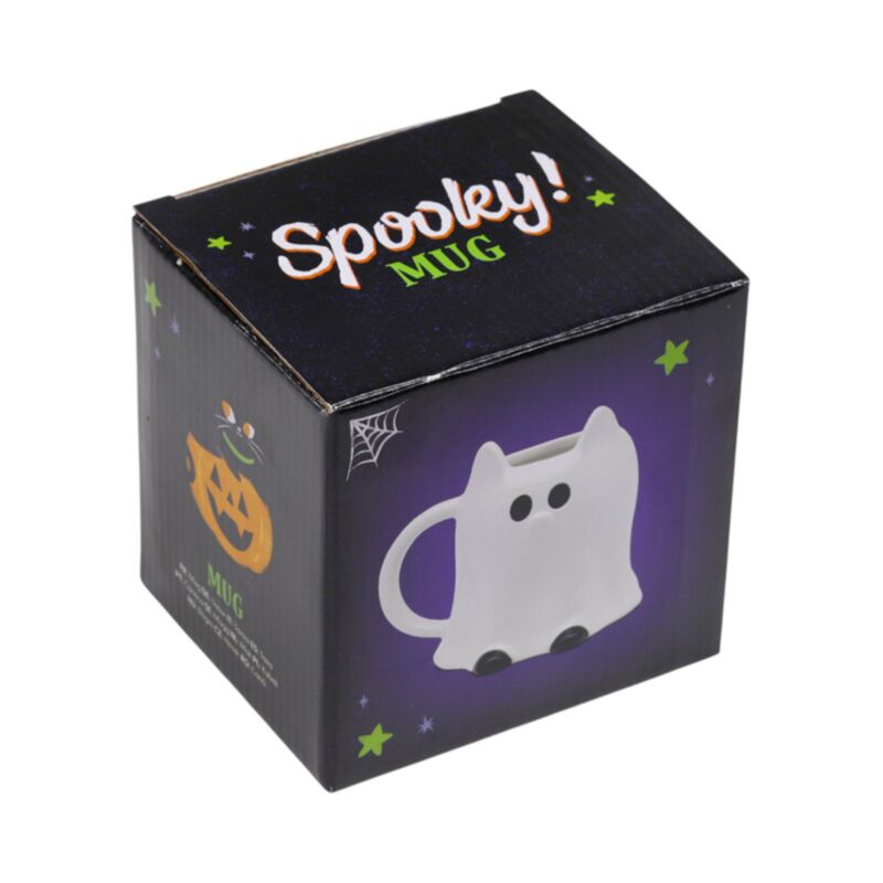 Tazza in Ceramica a Forma di Gatto Fantasma SPOOKY