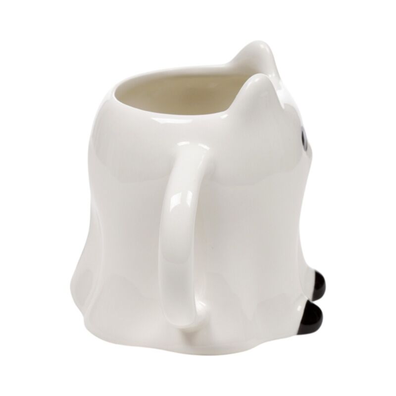 Tazza in Ceramica a Forma di Gatto Fantasma SPOOKY