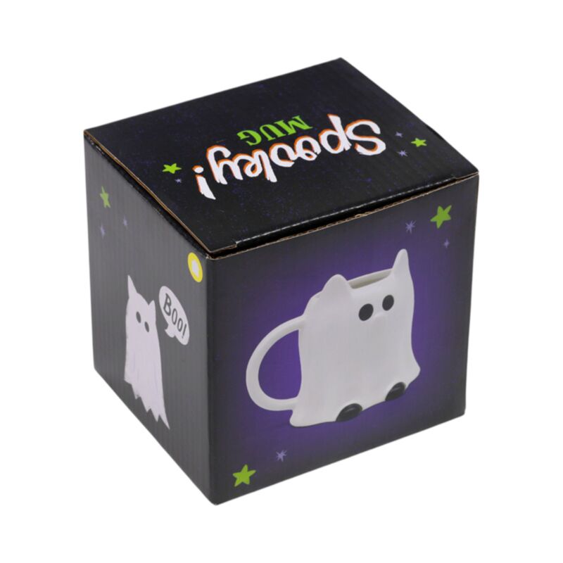 Tazza in Ceramica a Forma di Gatto Fantasma SPOOKY