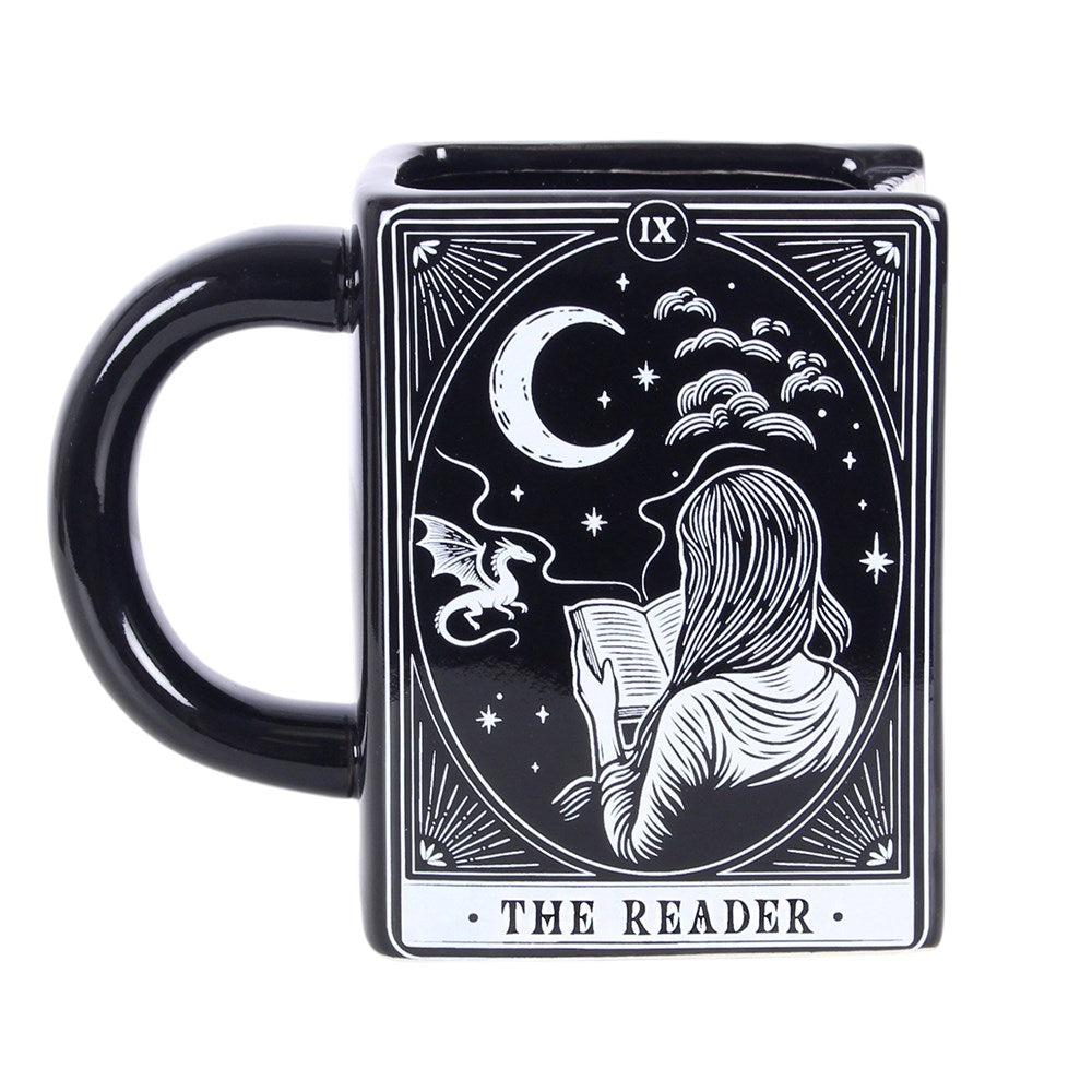 Tazza gotica a forma di libro The Reader, 450 ml