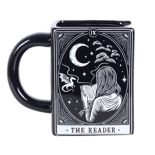 Tazza gotica a forma di libro The Reader, 450 ml