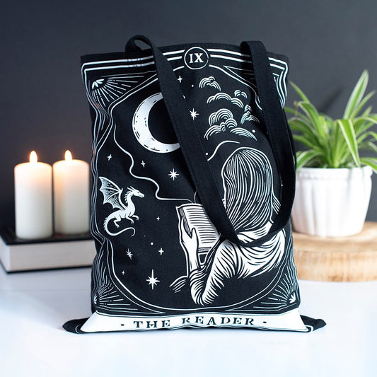 Borsa tote gotica The Reader per libri