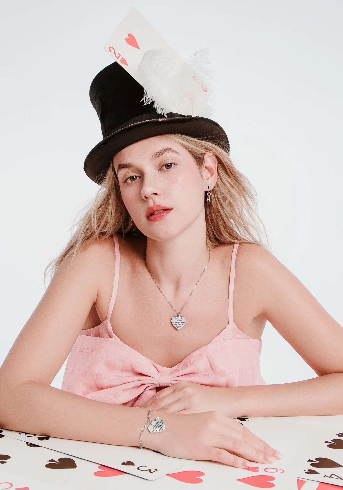 Orecchini chiave e serratura di Alice “Follie del cuore”