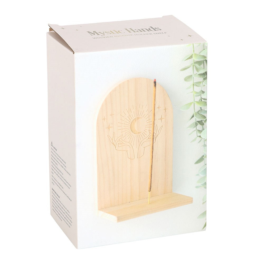 Mensola portaincenso Mani Mistiche – Natural