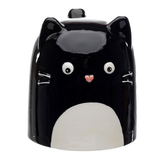 Tazza Sottosopra in Ceramica - Gatto Nero - Feline Fine