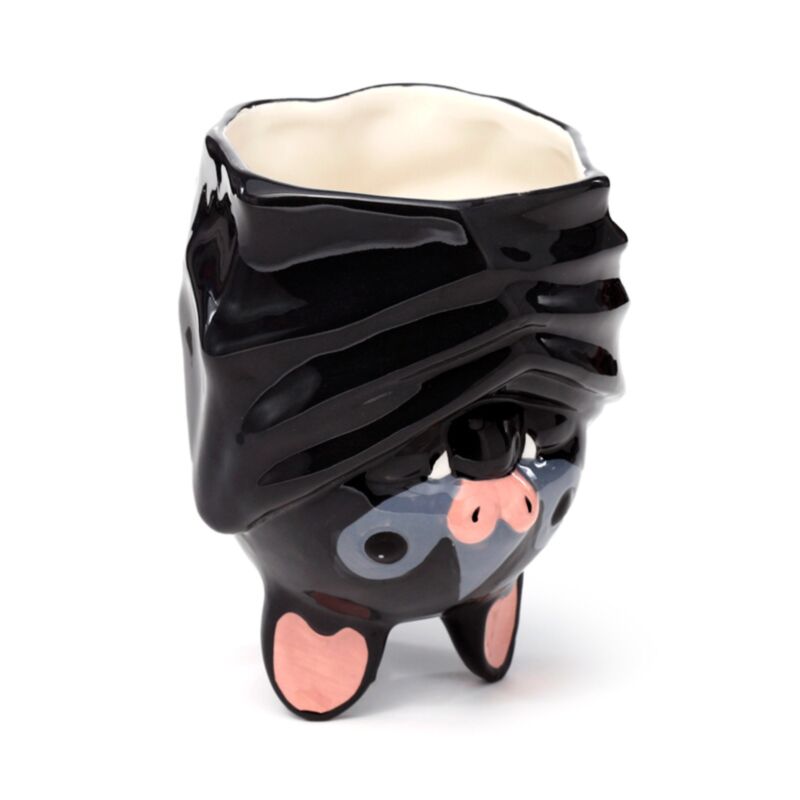 Tazza Sottosopra in Ceramica - Pipistrello