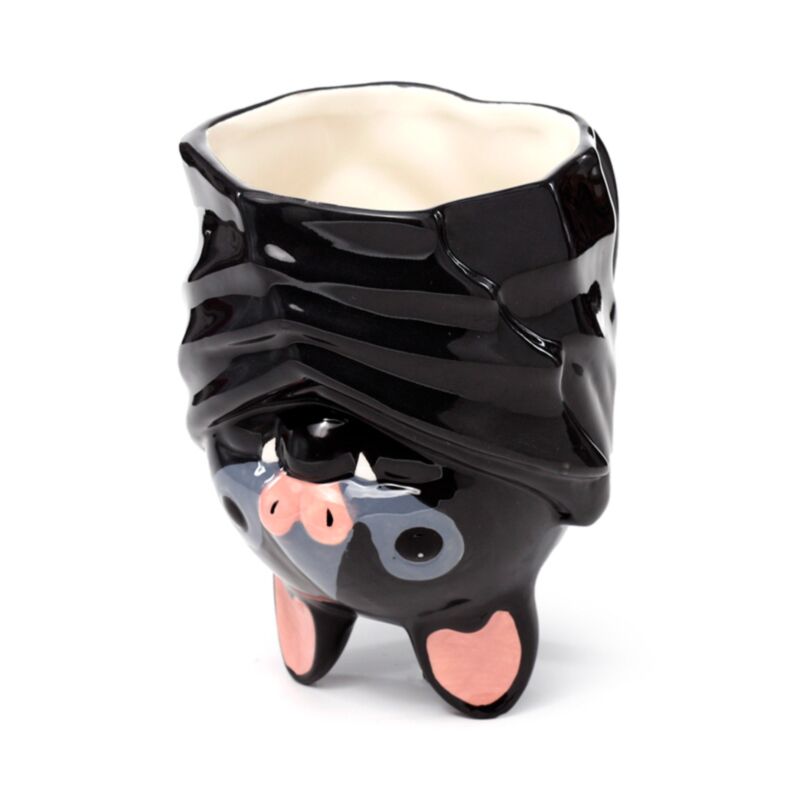 Tazza Sottosopra in Ceramica - Pipistrello