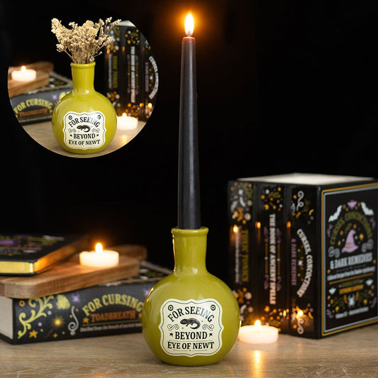 Portacandele e Vaso Bottiglia di Pozione – "Eye of Newt" Potion Bottle