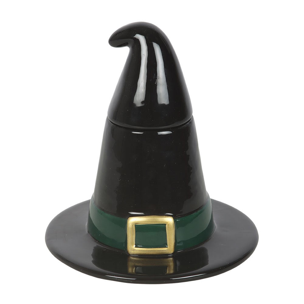 PREORDINE (In Arrivo dal 21 Luglio)  Bruciatore per Oli Essenziali "Black Witch Hat" a Cappello da Strega