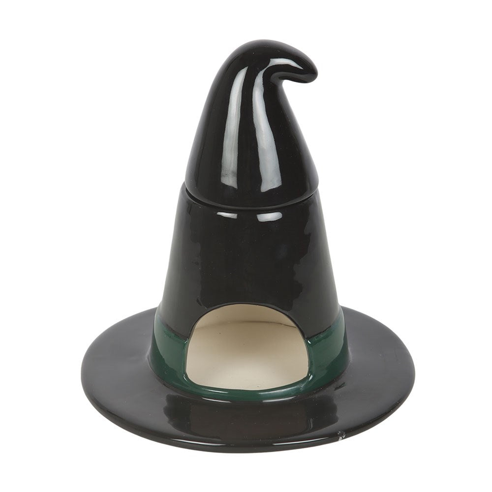 PREORDINE (In Arrivo dal 21 Luglio)  Bruciatore per Oli Essenziali "Black Witch Hat" a Cappello da Strega