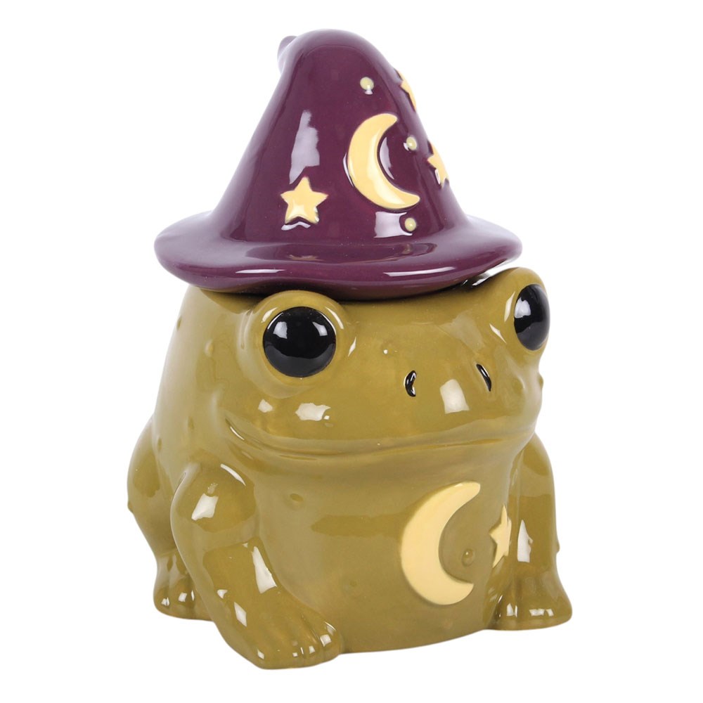 Bruciatore di Essenze Magic Toad con Cappello Viola